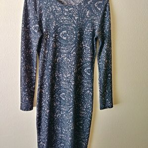 Beautiful lace nude and black dress